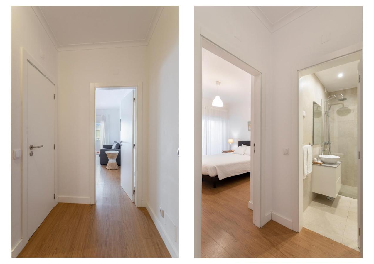 Al - Apartamentos Vista Mar Quarteira Eksteriør billede